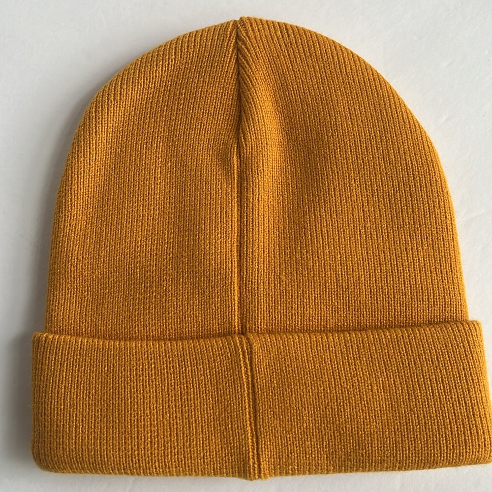 Van Gogh Beanie With Sunflower Fields Patch Nwot - image 5